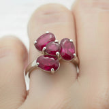 Anillo Rubí Piedras Preciosas