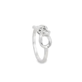 Anillo Infinito Corazon de Plata 6