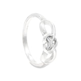 Anillo Infinito Corazon de Plata 6