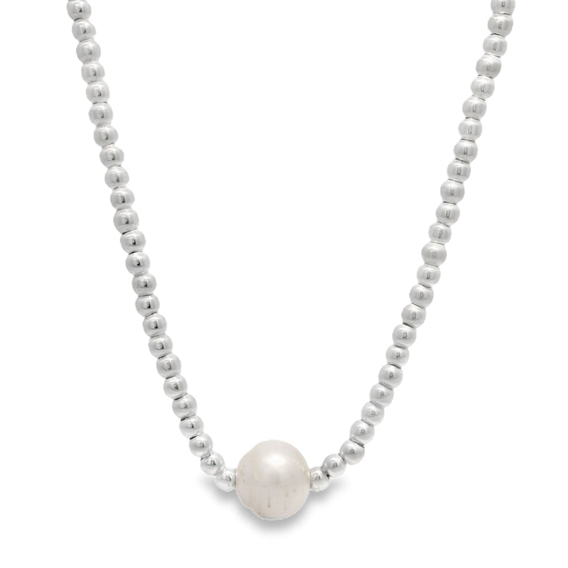Collar de Plata con Perla
