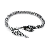 Brazalete OxidadoTejido Con Alas