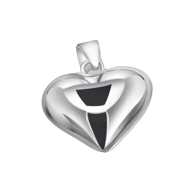 Corazón Globo De Plata