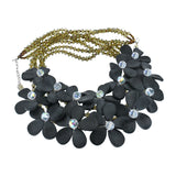 Collar Racimo de Flores