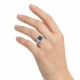 Anillo de Circonia 6