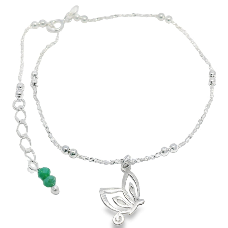Pulsera con Mariposa de Plata