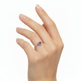 Anillo de Corazón con Circonia 6