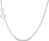 Cadena De Plata De Tubo 40 CM