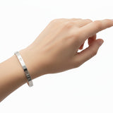 Brazalete de Plata Redondo