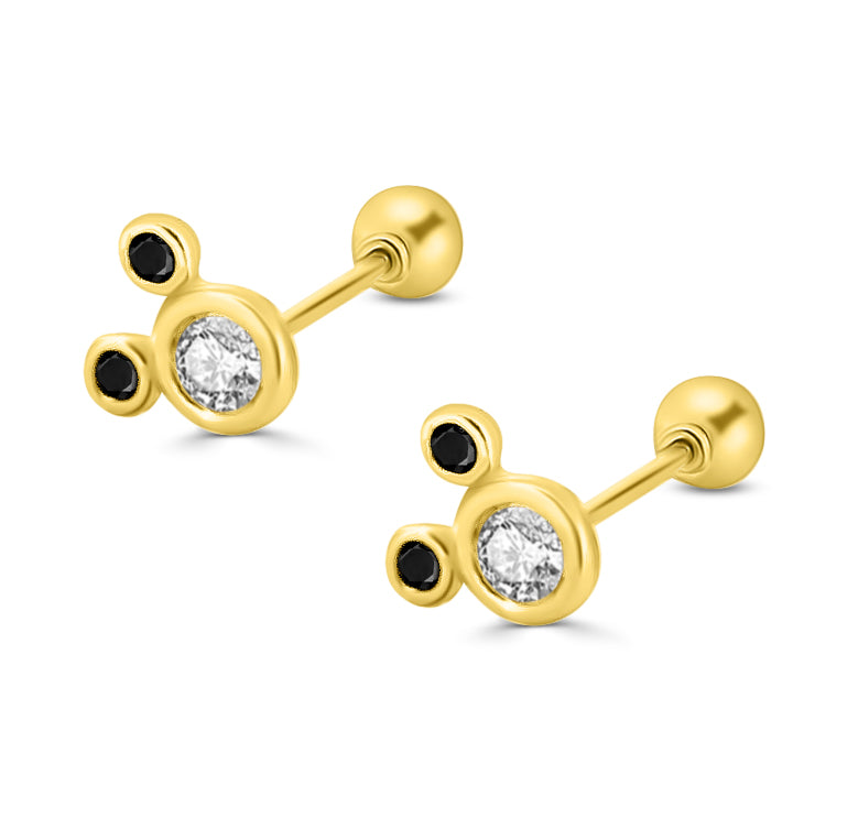 Arete Oro Ratoncito