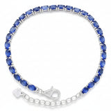 Pulsera Orquídea de Zafiro