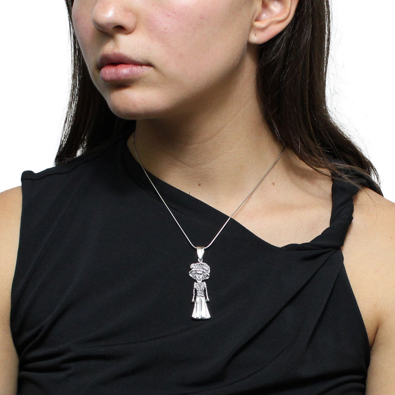 Dije De Catrina De Plata