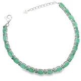 Pulsera Azucena de Esmeralda