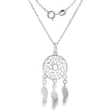 Collar Atrapasueños De Plata