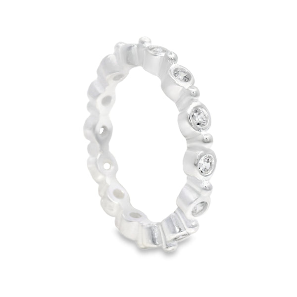Anillo Churumbela de Circonia con Círculos 5