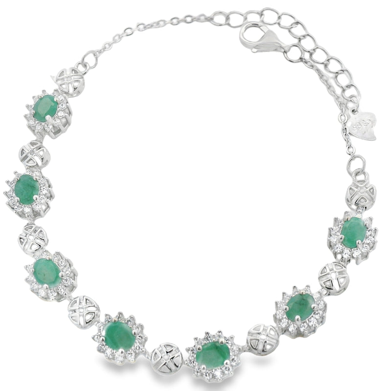 Pulsera Piedras Preciosas Rubi