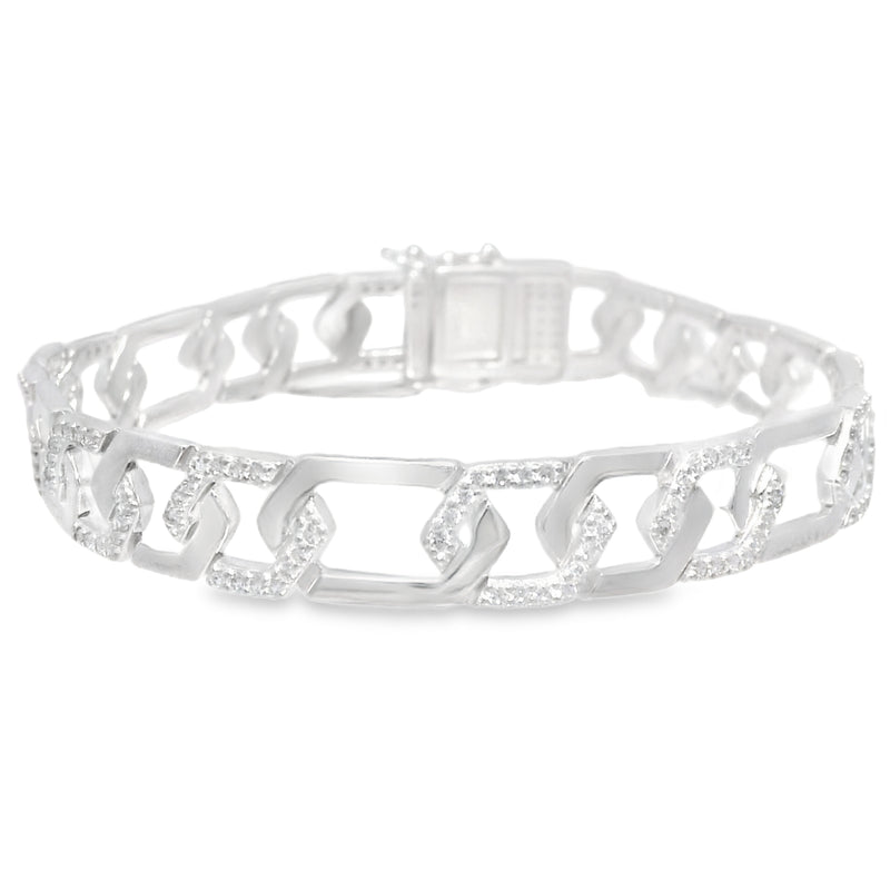 Pulsera de Plata con Circonia