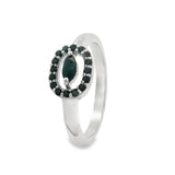 Anillo Con Piedras Preciosas Zafiro 8