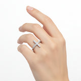 Anillo Cruz con Circonia