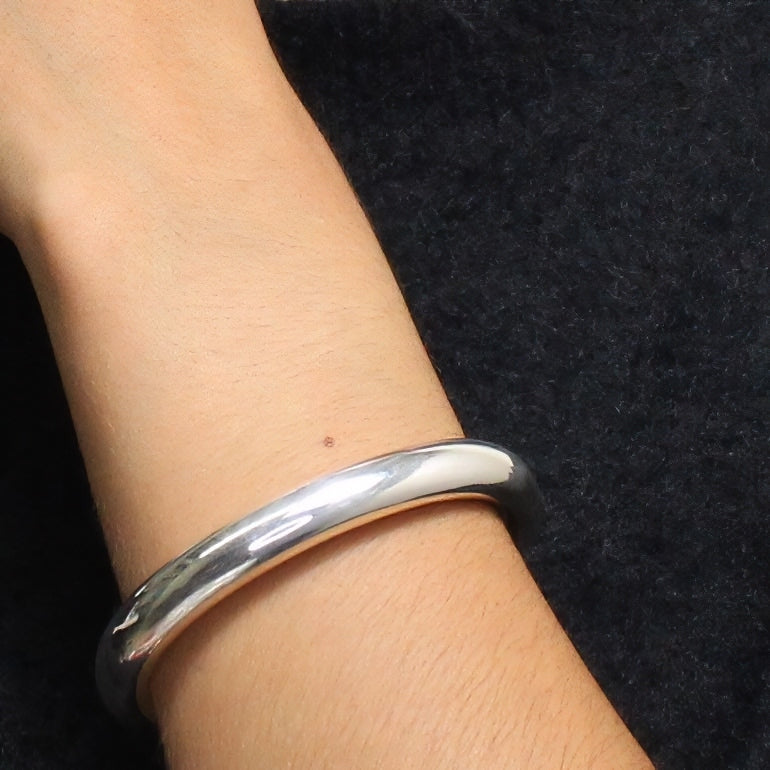 Brazalete Óvalo de Plata