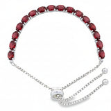Pulsera Hibisco de Granate