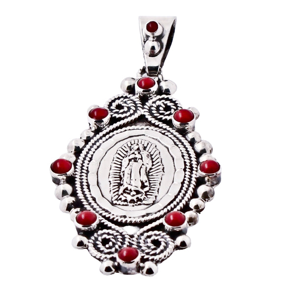 Medalla Oval De La Virgen De Guadalupe