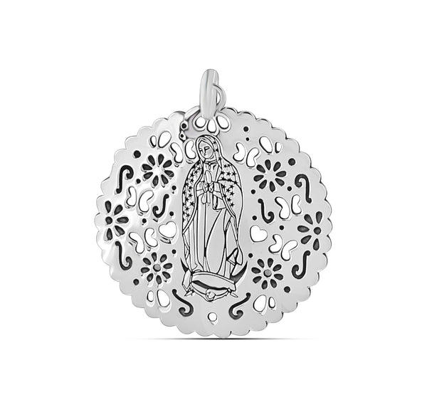 Medalla De La Virgen De Guadalupe 2.5 cm