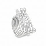 Anillo Geométrico de Plata