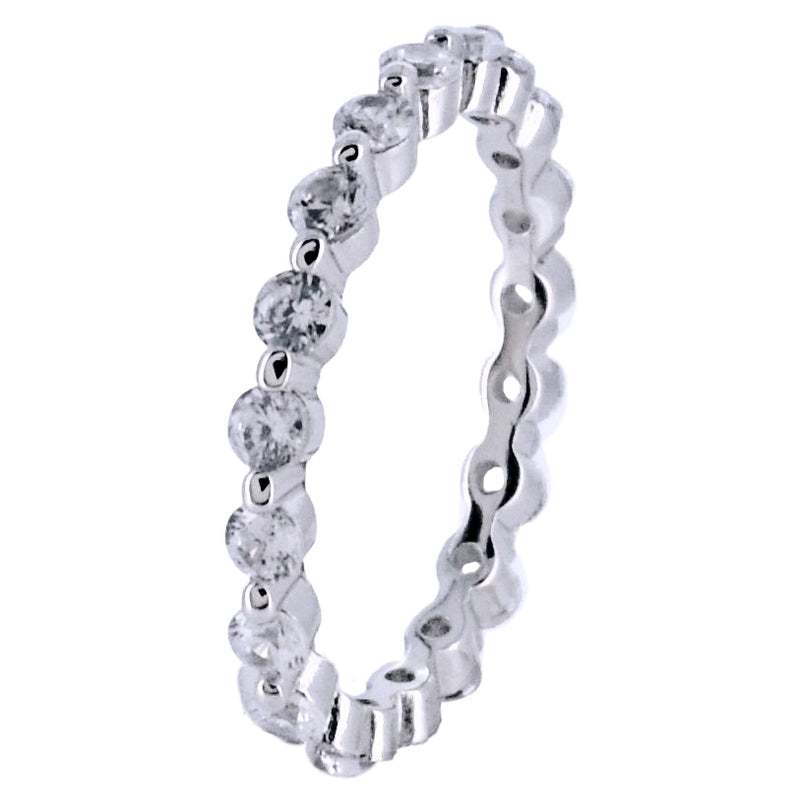 Anillo De Plata Con Circonia