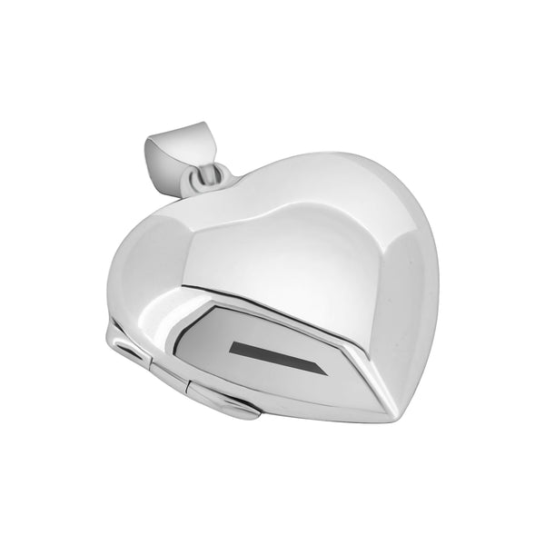 Dije Chico En Forma De Corazón De Plata