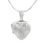 Dije Relicario Corazón De Globo