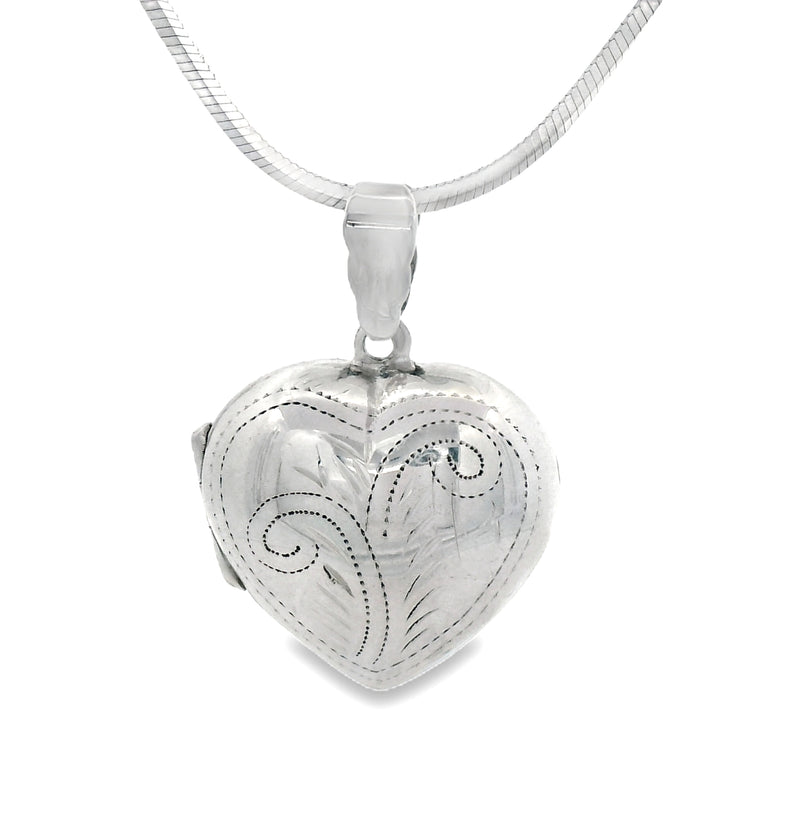 Dije Relicario Corazón De Globo