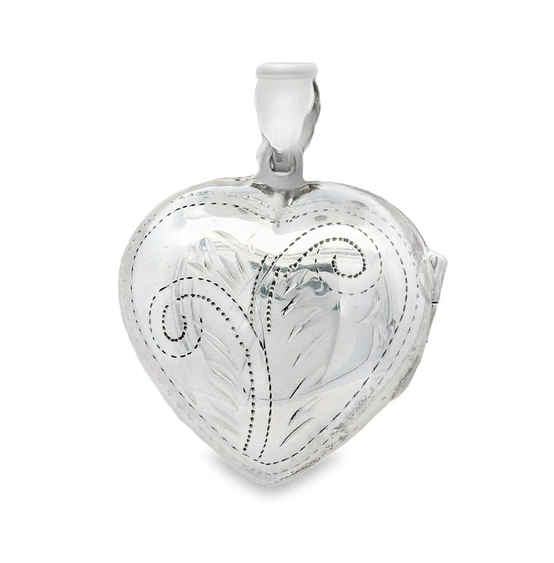 Dije Relicario Corazón De Globo