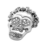 Dije Catrina Oxidado De Plata