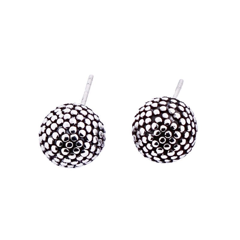 Aretes De Esfera Granulada