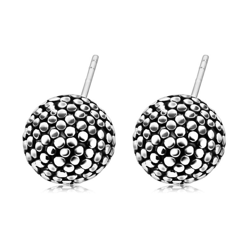 Aretes De Esfera Granulada