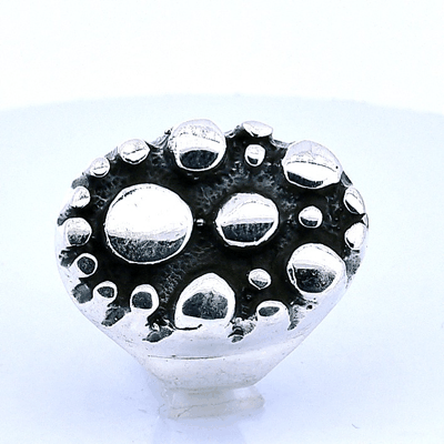 Anillo De Plata Círculos