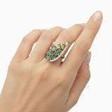 Anillo Azucena de Esmeralda Esmeralda / 6