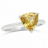 Anillo Dalia de Citrina