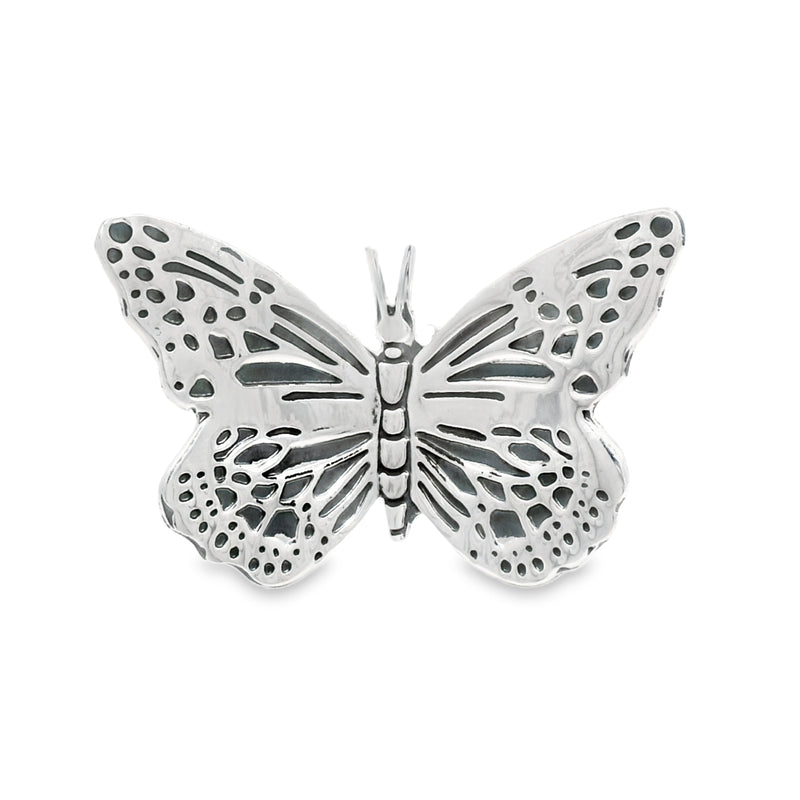 Anillo Mariposa de Plata 6