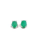 Arete Broquel Luz Esmeralda Esmeralda