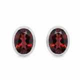 Arete Granate Ovalado