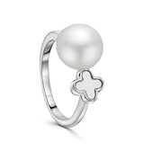 Anillo de Perla Blanco