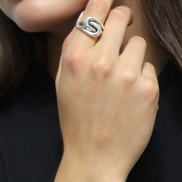 Anillo Nudo de Plata