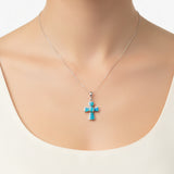 Cruz De Plata Tornasol