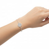 Pulsera de Plata Ajustable