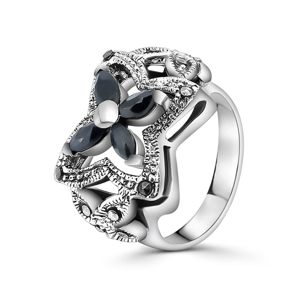 Anillo Ocampo #6 / Zafiro/Marquesita