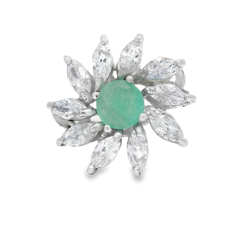 Anillo Silvia #6 / Zafiro