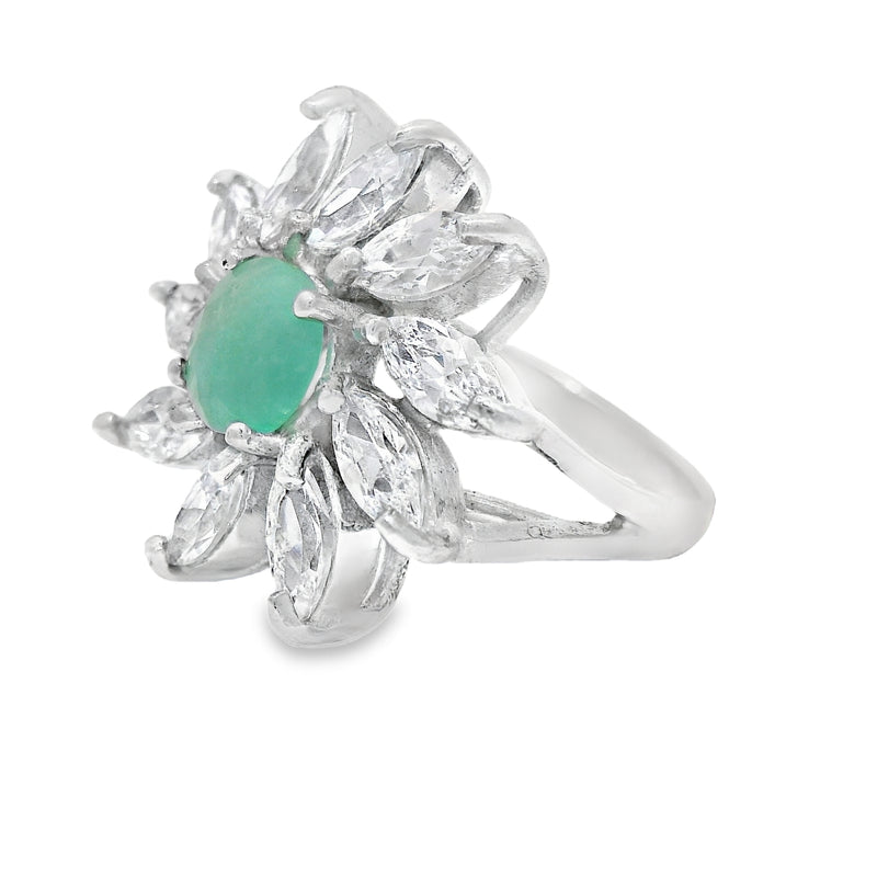Anillo Silvia #6 / Zafiro