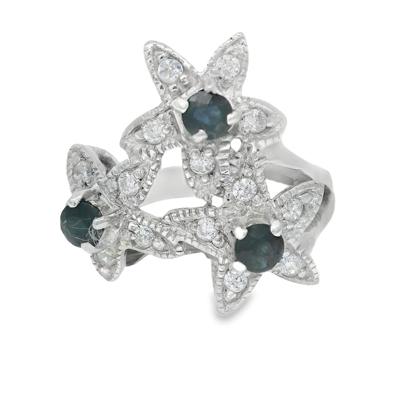 Anillo Ileana #7 / Esmeralda