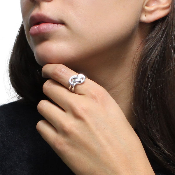 Anillo Doble Nudo